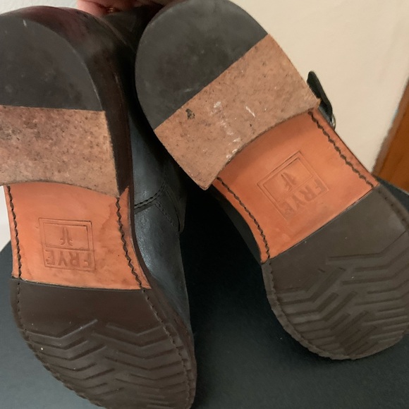 Frye Antiqued Black Veronica Shortie 8B - Picture 5 of 5